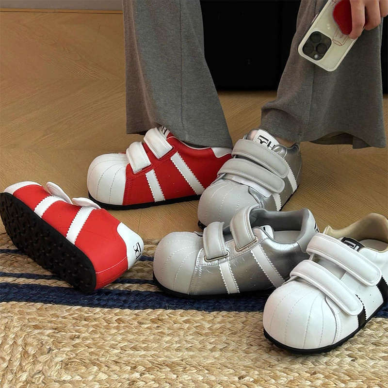 Q bubble shell small board shoes platform height increase autumn new comfortable versatile casual shoes women's shoes