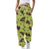 Sweatpants for Women Elastic Waist Drawstring Casual Pants  Halloween Printing  Pants with Pockets