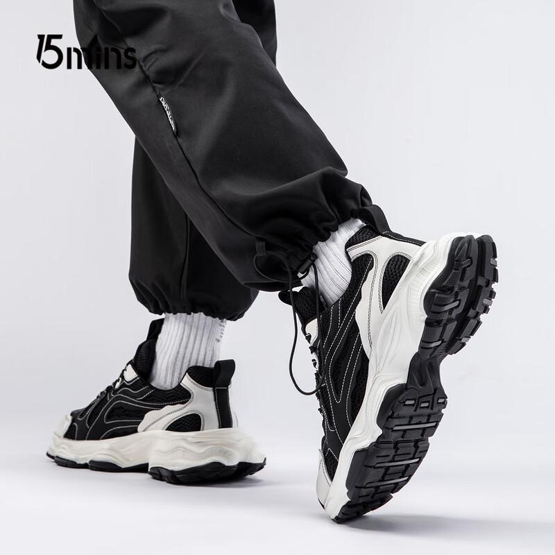 15MINS Men s Chunky Mesh Dad Shoes E2183 43