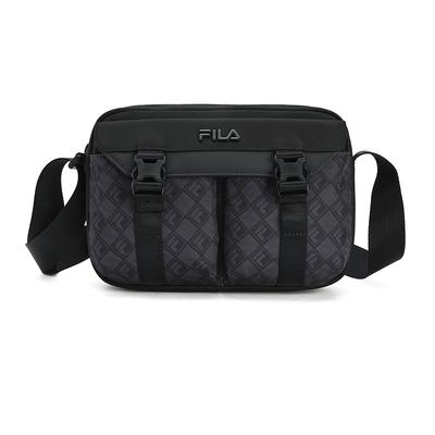 Fabric Crossbody Bags Regular Men's Jet Black F13M528105FBK