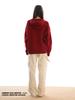 Unisex Vintage Knit Letter Sweater: Hooded, Loose, High-Street Cardigan