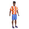 [Amazon.co.jp Exclusive] Barbie Ken Fashionista Oranžová vlněná košile Oblékání DollHouse Panenka Barbie 3 a více let Oranžová HRH23