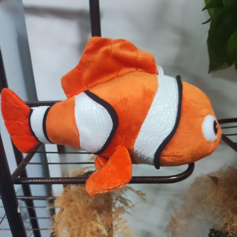 Caroon Movie Finding Nemo Plush Toys Kawaii Marlin Nemo Plush Doll Soft Stuffed Dory Fish Doll Pillow Xmas Gift for Boys 25cm
