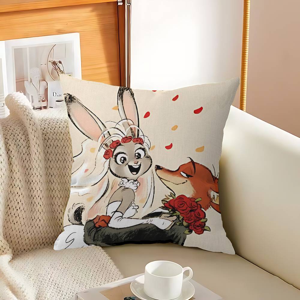 ZZootopiaS   movie Pillowcases Home Bedding Decorative Pillow Cover Wedding Super Soft Pillow Case
