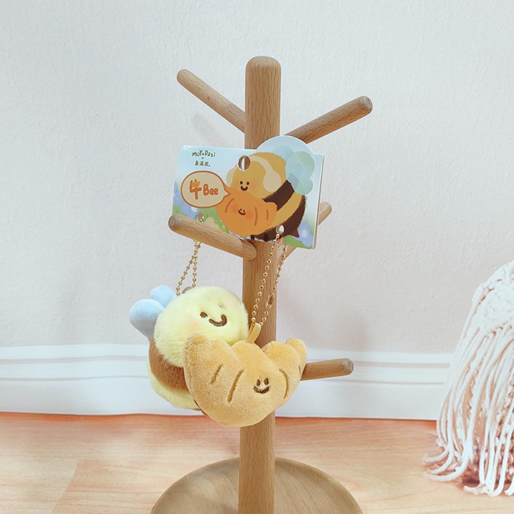 

Парный брелок магнитная подвеска мягкая игрушка пчела кукла подарок для друзей Style 2