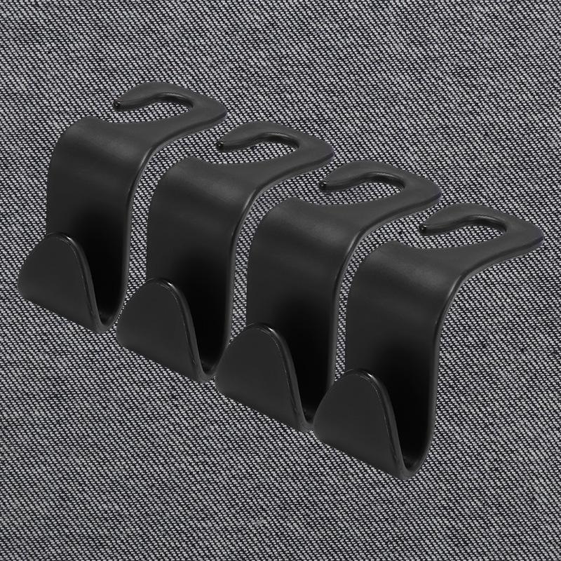 Hidden Car Headrest Hook for Seat Back