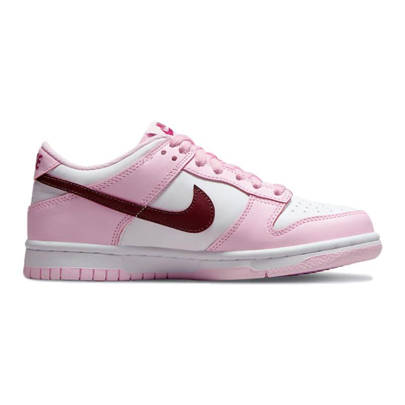 Nike Dunk Low Pink Foam Red White GS Sneakers CW1590-601