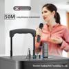 Universal Wireless Dynamic Microphone with Dual Amplifier Stand for Home, Conference, and Stage Audio