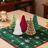 25cm Christmas Tree Plush Decoration Ornaments Simulation Decoration Christmas Tree