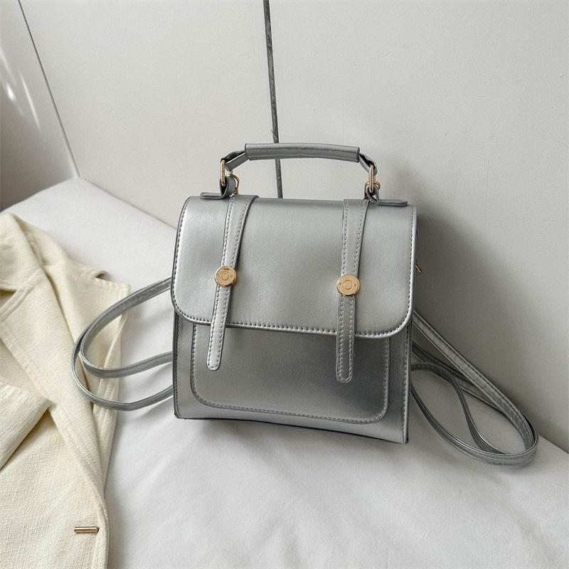 2023 Spring/Summer Multi-use Women's Handbag: Large Capacity, Versatile Square Shoulder Bag & Backpack