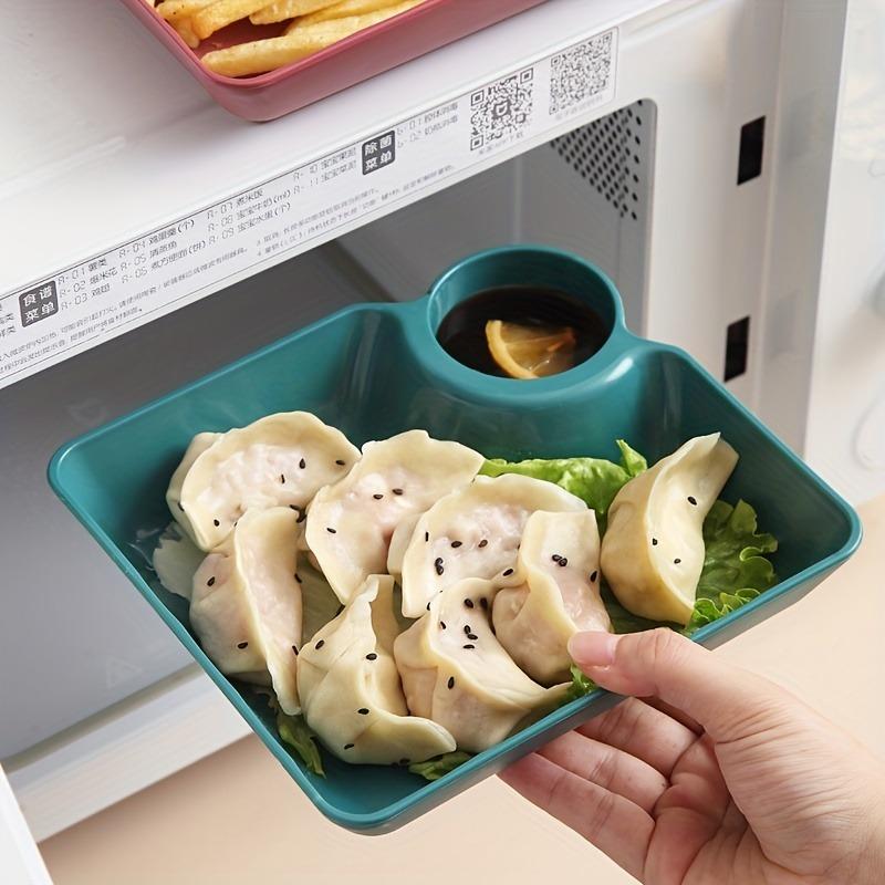 1PC Set Plastic Serving Plate Food Safety Snack Plate, Durable Appetizer and Ham Plate, Multifunctional Sushi Serving Plate