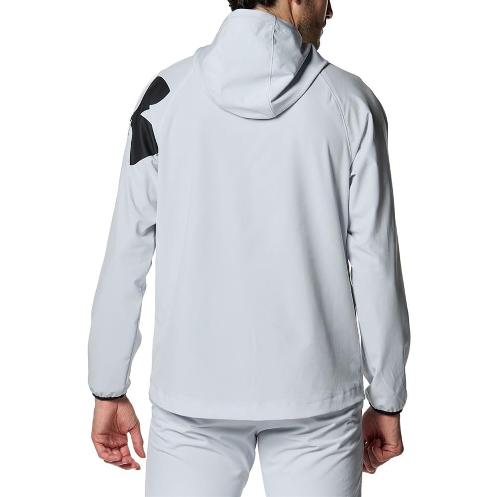 UA Wind Breaker Halo Gray Black MD [Under Armour]
