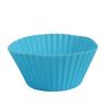 12pcs Round High Temperature Resistant Silicone Small Cake Cup Mold High Temperature Resistant Kitchen Baking Accessories