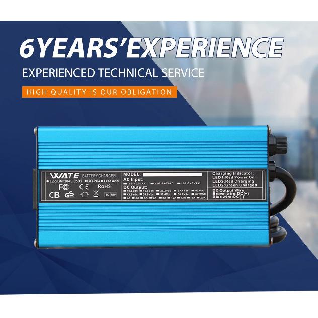 14.6V 20A LiFePO4 Battery Charger For 14.4V 4S LiFePO4 Battery Pack Auto-Stop Smart Tools