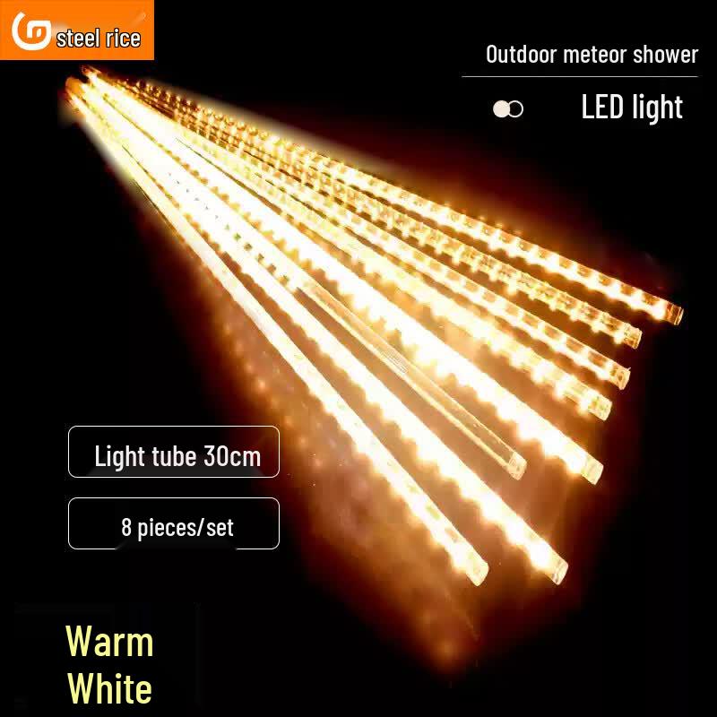 RX300 Meteor Shower LED Tree Lights теплый белый