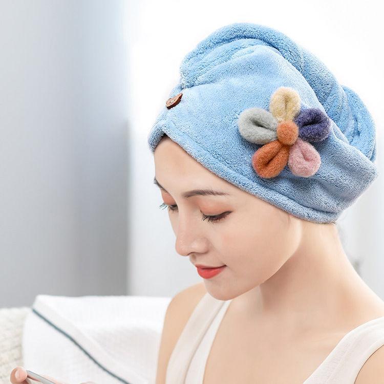 Ručník na suché vlasy Pohodlný Super absorpční Pohodlný Speciální zábal do sprchy Šátek do koupelny