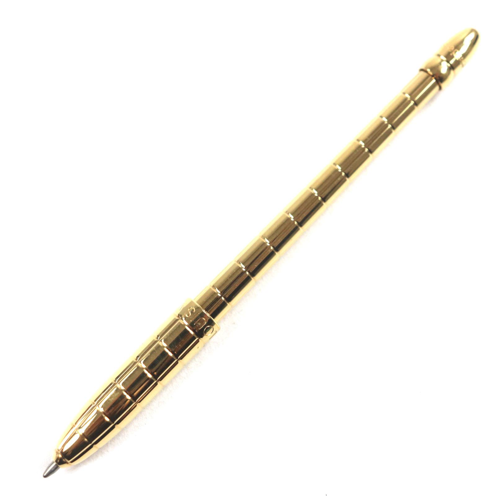 

Excellent LOUIS VUITTON Ballpoint pen Stiloa Gender GM Logo Twist style gold mens Used