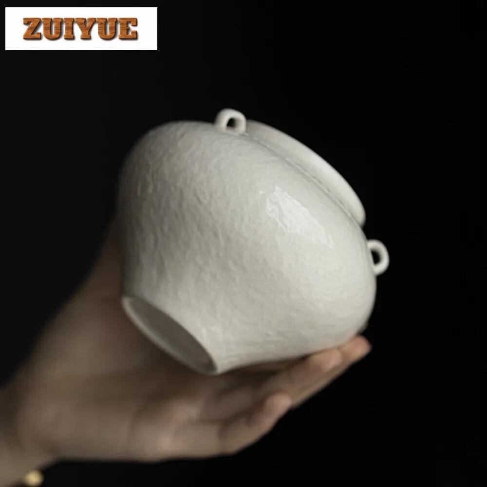 Handgjord Gräs Trä Aska Jianshui Zen Blomvas Pinseltvättare Teavfallsbehållare Teaska Cylinder Tunna Tebords Hantverk