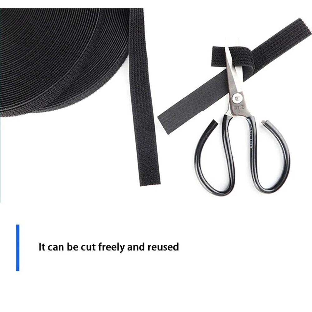 Adjustable Hook And Loop Straps Free Cut Length Cable Wire Manageme New Cord Straps
