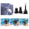 2-in-1 Electric Pump for Ball Mattresses, 3 Nozzles, 55W