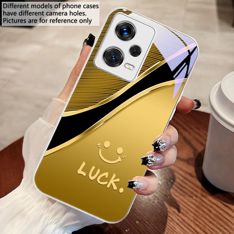 

Волнистый абстрактный золотой узор Для Xiaomi Poco M4 X7 F7 Ultra x7pro F7 F6 X6 Pro F5 4 X5 X3 F3 X2 F4 GT M3 X4 GT Закаленный чехол для телефона Poco M4 Pro 5G