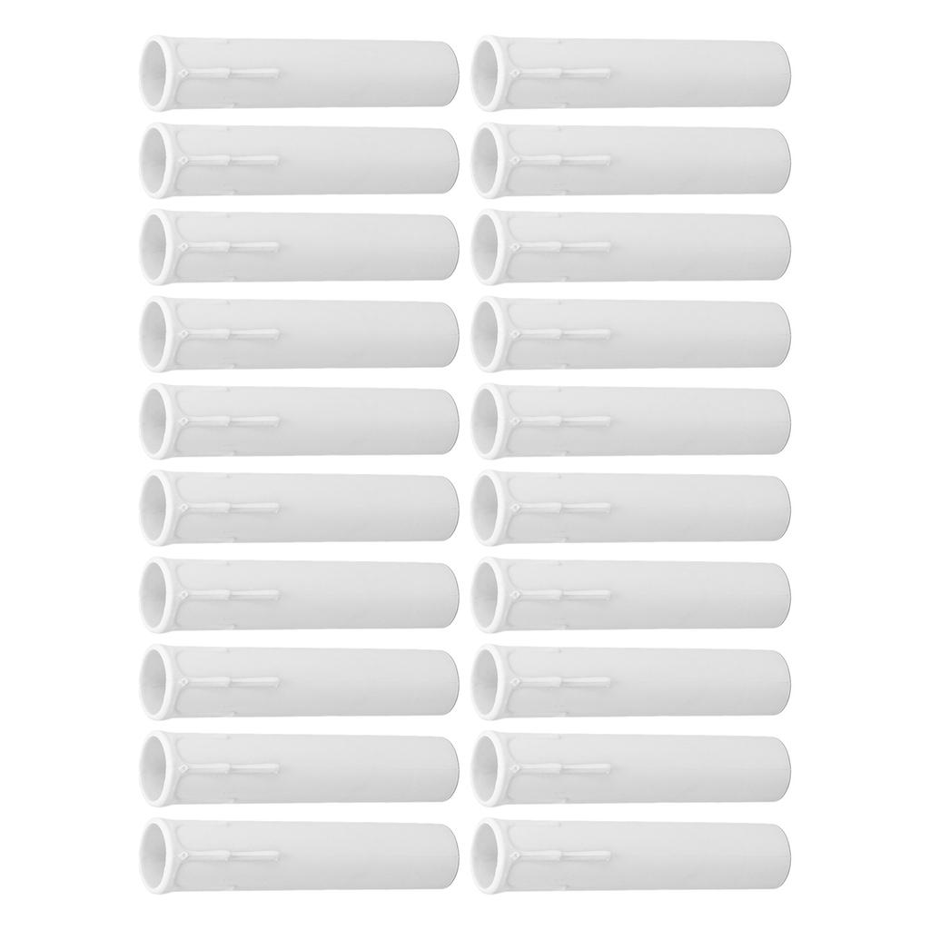 20pcs 4 Inch Candle Covers Sleeves Simulation Wax Drop E12 Candle Light Socket Covers for Chandelier