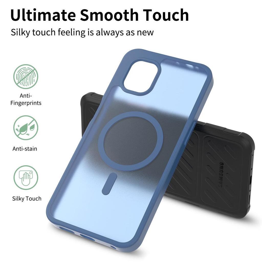 Samsung Xcover 7 Pro Magnetic Silver Shield Phone Case