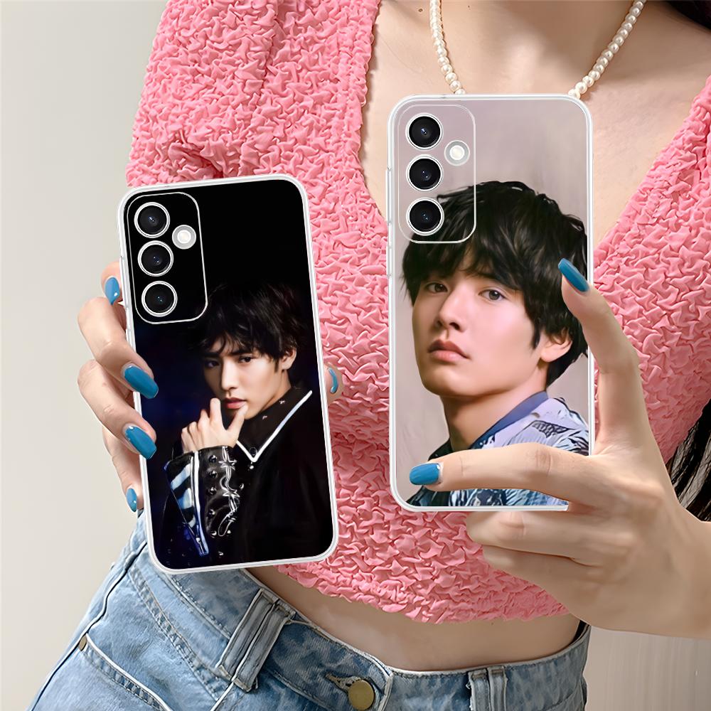 Akaso Eiji Clear Mobile Phone Case for Samsung Galaxy S25 S24 S23 S22 S21Plus FE Ultra Colorful Cover