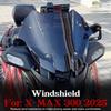 Motorrad Frontscheibe Windabweiser Verkleidung Fliegengitter für YAMAHA X-MAX300 XMAX300 XMAX 300 Tech MAX 2025