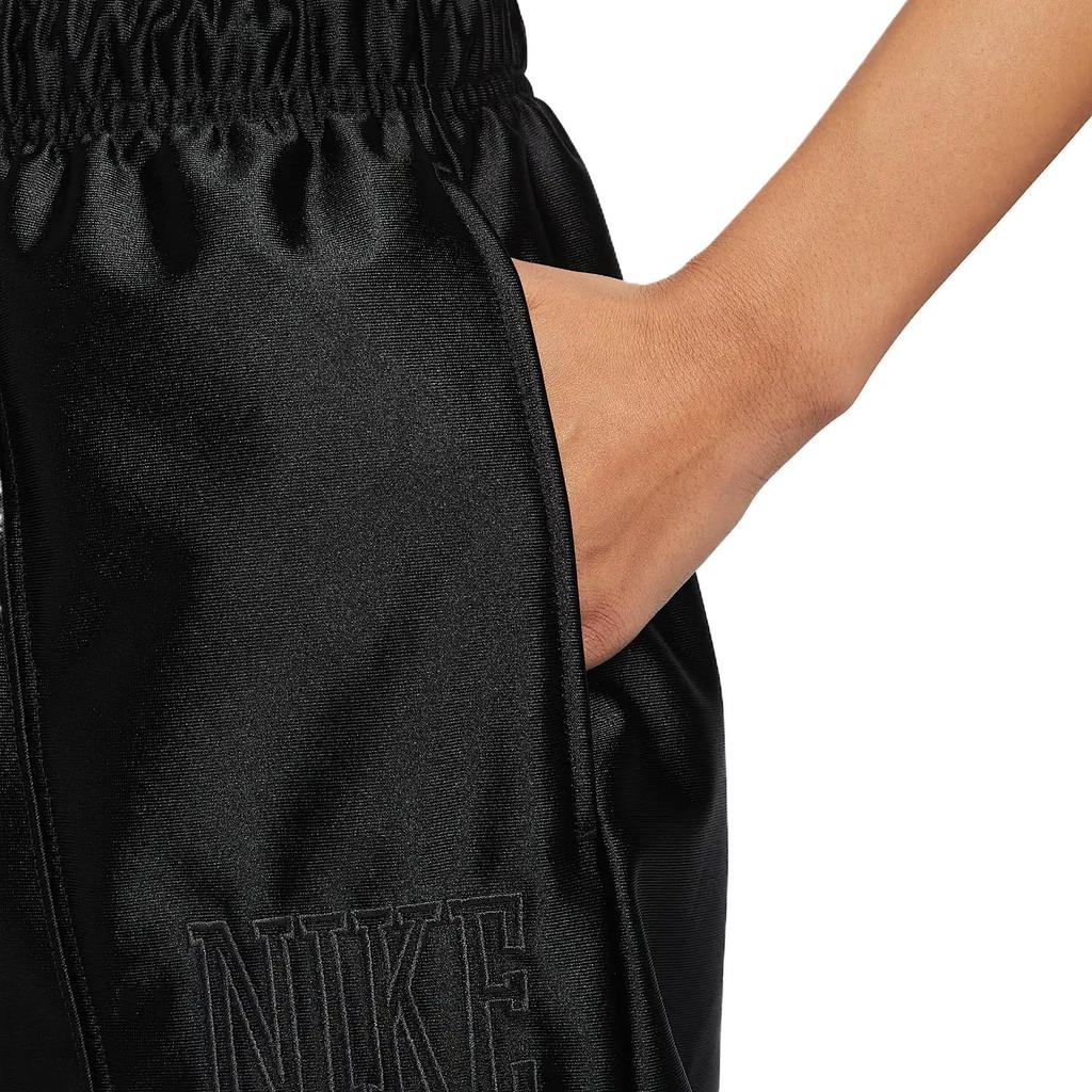 Nike Comfortable Stylish Soft Lace-Up Three-Quarter Sports Shorts Women Shorts Black HJ0164-010