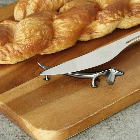1/2Pcs Chopsticks Rest Rustproof Polished Surface Animal Shape Chopsticks Holder Spoon Tableware Rack Holder Tool