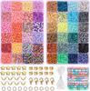Multi-Color DIY Soft Clay Bead Jewelry Set for Kids – Bracelets & Necklaces