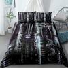 Symphony Dolphins Duvet Cover Set UK Single Double Queen US Twin Full King Size Pkm Bed Linen Set
