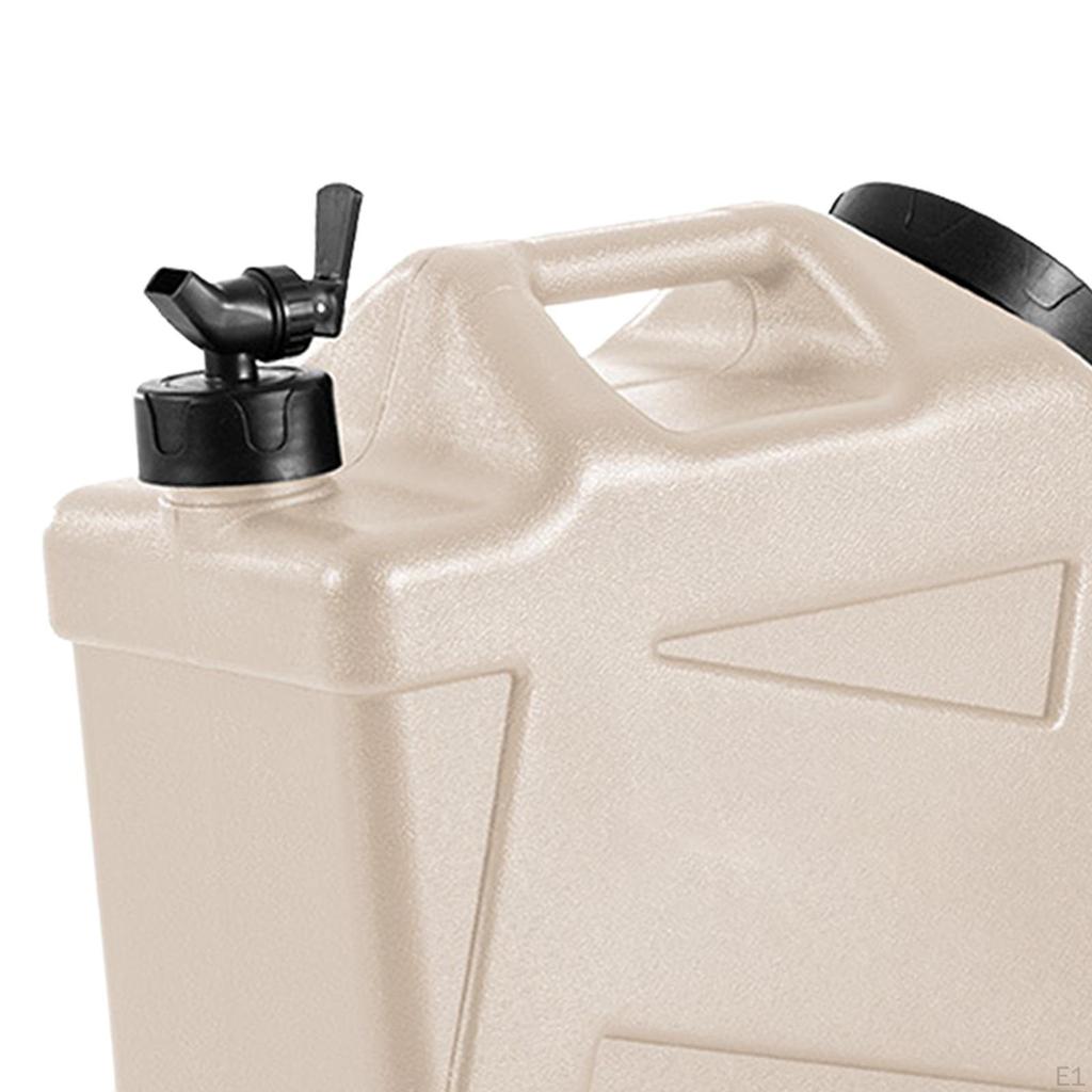 Camping Water Tank Bucket with Faucet PE Portable Convenient Container Storage Jug for