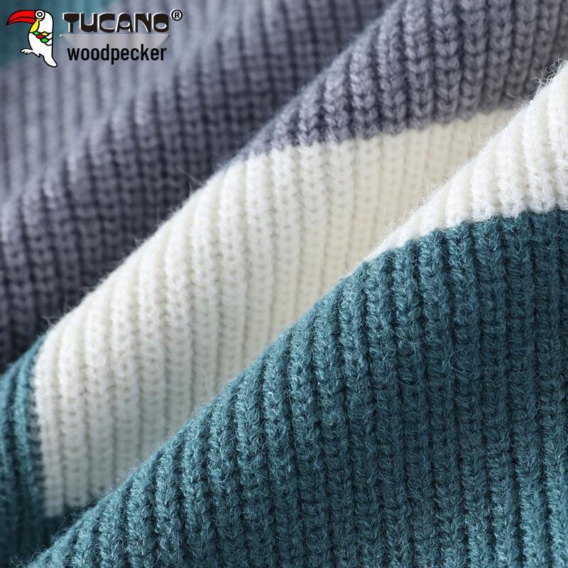 Pánský pletený pulovr TUCANO v barevném bloku