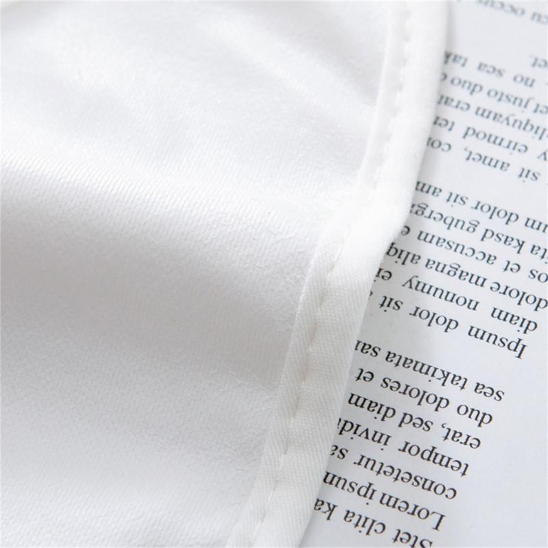 10Pcs White Children's Painting Bibs,Cotton Baby Drooling Bibs Waterproof Creative Color Painting DIY Bib Saliva Towel