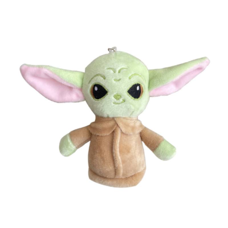 Grogu Star Wars Plush Toy Keychain Collectible Children Girl Gift 12cm Pp Cotton