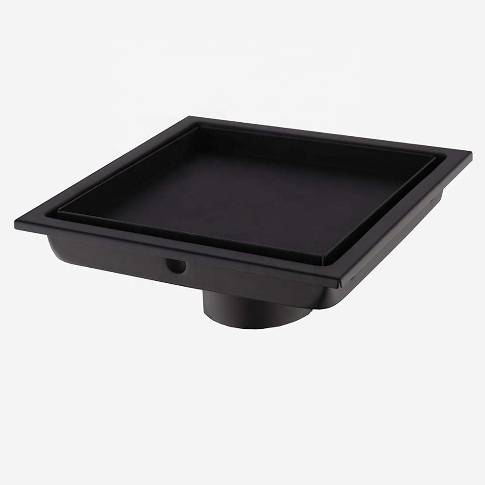 Bathroom/cleanroom Floor Cupc Drain Tile Insert Invisible square Drain