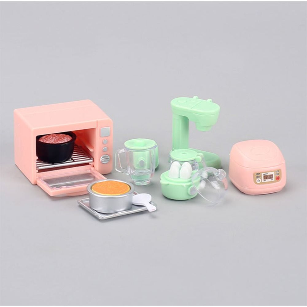 Dolls Accessories Dollhouse Kitchen Appliances Plastic Miniature Kitchen Utensils  Doll