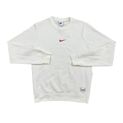 Polar Astarlı Sıcak Spor Günlük Uzun Kollu Sweatshirt Erkek sweatshirt Beyaz IB5567-133