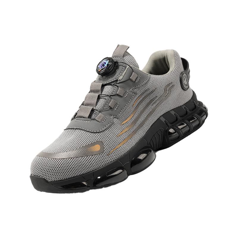Men's Puncture-Resistant Fly-Knit Safety Work Shoes