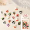 20 Pieces Halloween Resin Nail Charms Pumpkin Witch Skull Nail Art Decorations 3D Resin Nail Jewelry for Womens Girls