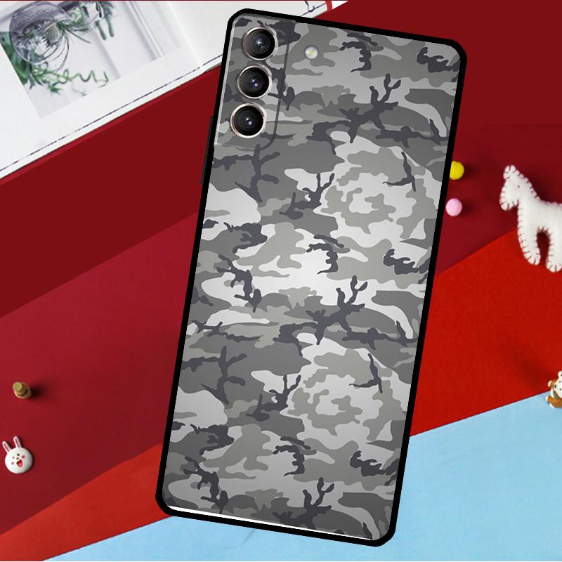 Army Camo Camouflage Funda For Samsung Galaxy S26 S25 S23 S22 S20 S24 Ultra S9 S10 Plus S21 FE S25 FE Phone Case