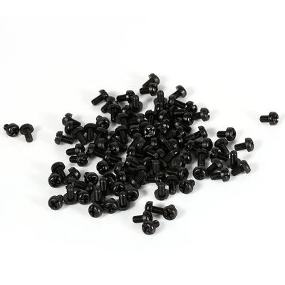 100 stücke M2 M3 M4 Kunststoff Nylon Hex männlich Weiblich Weiblich Spacer Runde Kopf Schraube Mutter