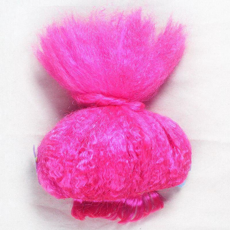 Kinder Troll Stil Festival Party Perücke Für Cartoon Cosplay Mit Pinker Kopfschmuck Kappe