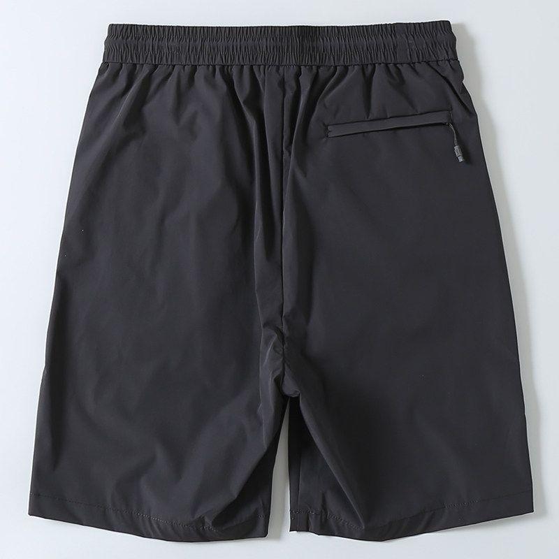 Export Company Factory Tail Single Ice Silk Elastic Breathable Beach Shorts Men's Summer All-Matching Casual Sports Fifth Pants