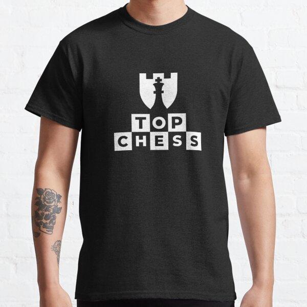 Chess Men's T Shirts King Queen 60s Board Game Horse Fan Player Dad Vintage Tee Shirt Short Sleeve T-Shirt Cotton Gift Idea