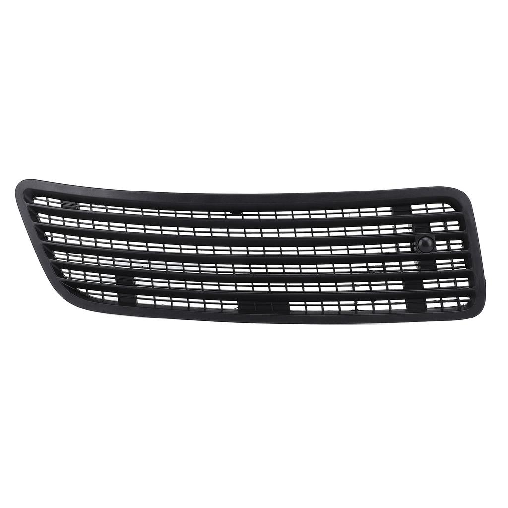 Hood Bonnet Upper Grill Vent Trim Enhanced Airflow Stylish Black Front Hood Air Vent Grille Cover Fo