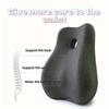 [Ergonomic Lumbar Cushion] Memory Foam Ergonomic Lumbar Support Cushion with Removable Cover,Soft Posture  Support