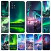 Husă Telefon Aurora Boreală Pentru Samsung Galaxy A51 A71 A21S A12 A11 A31 A41 A52 A32 5G A72 A01 A02S Husă Transparentă Silicon Moale
